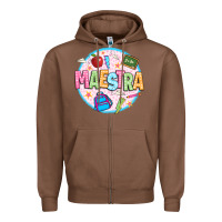 Chestnut maestra Zipper Hoodie - JahusDesignShop