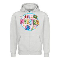 Dove Grey maestra Zipper Hoodie - JahusDesignShop