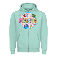 Seafoam maestra Zipper Hoodie - JahusDesignShop