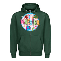Sports Green maestra Zipper Hoodie - JahusDesignShop