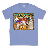 Colony Blue autumn sheeps Classic Tee - Jasminsmagicworld