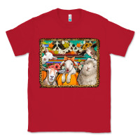 Red autumn sheeps Classic Tee - Jasminsmagicworld