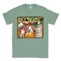 Sage autumn sheeps Classic Tee - Jasminsmagicworld