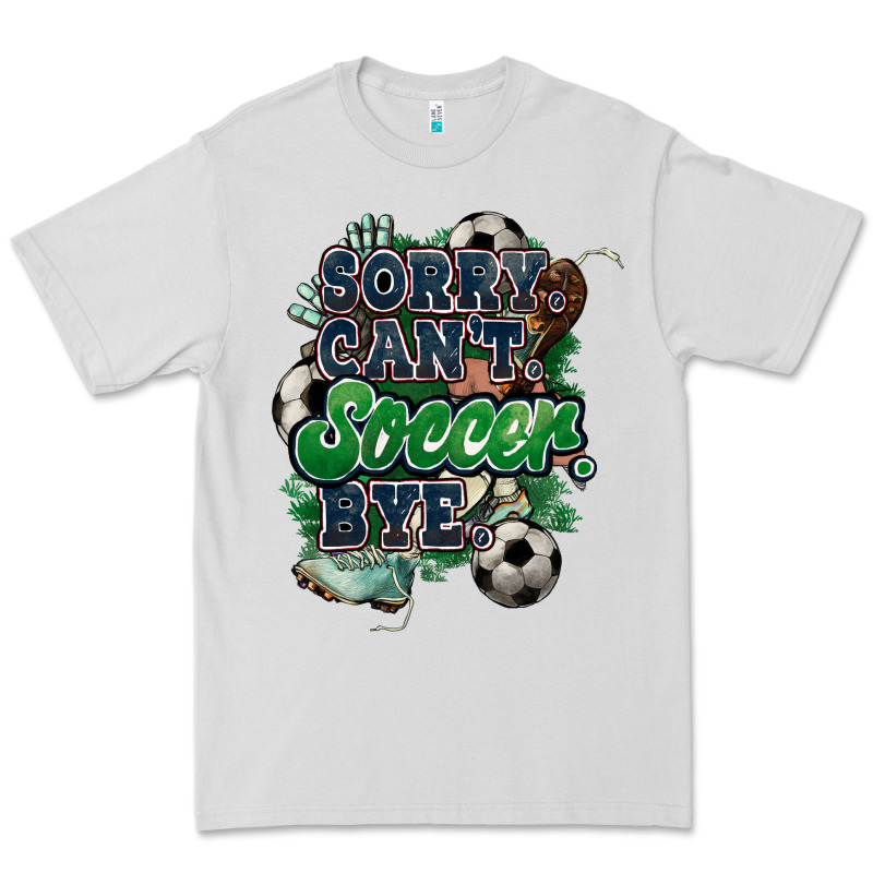 Sorry Can't Soccer Bye Premium Tee by HowdyJamesFarm | Teevron