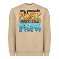 Mushroom my favorite people call me papa Heavyweight Sweatshirt - JahusDesignShop