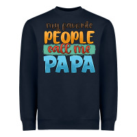 Navy my favorite people call me papa Heavyweight Sweatshirt - JahusDesignShop