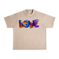 French Oak Western Love LGBTQ+ Urban Heavy Tee - BundleAndBundleShop