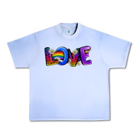 Grape Ice Western Love LGBTQ+ Urban Heavy Tee - BundleAndBundleShop