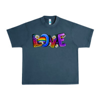 Midnight Navy Western Love LGBTQ+ Urban Heavy Tee - BundleAndBundleShop