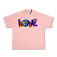 Salmon Western Love LGBTQ+ Urban Heavy Tee - BundleAndBundleShop