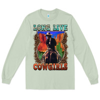 Matcha long live cowgirls Long Sleeve Tee - FaDigitalArtStudio