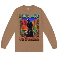 Toasted Coconut long live cowgirls Long Sleeve Tee - FaDigitalArtStudio