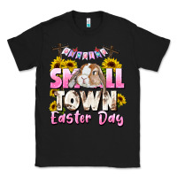 Black Small town Easter Day Classic Tee - CowGirlArtShop