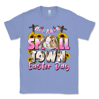 Colony Blue Small town Easter Day Classic Tee - CowGirlArtShop
