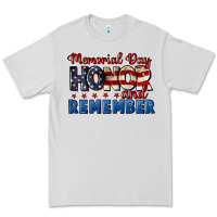 Dove Grey Memorial day honor and remember 4th of july Premium Tee - CowGirlArtShop