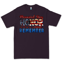 Plum Memorial day honor and remember 4th of july Premium Tee - CowGirlArtShop