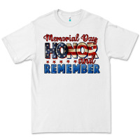 Memorial Day Honor And Remember 4th Of July Premium Tee | Teevron