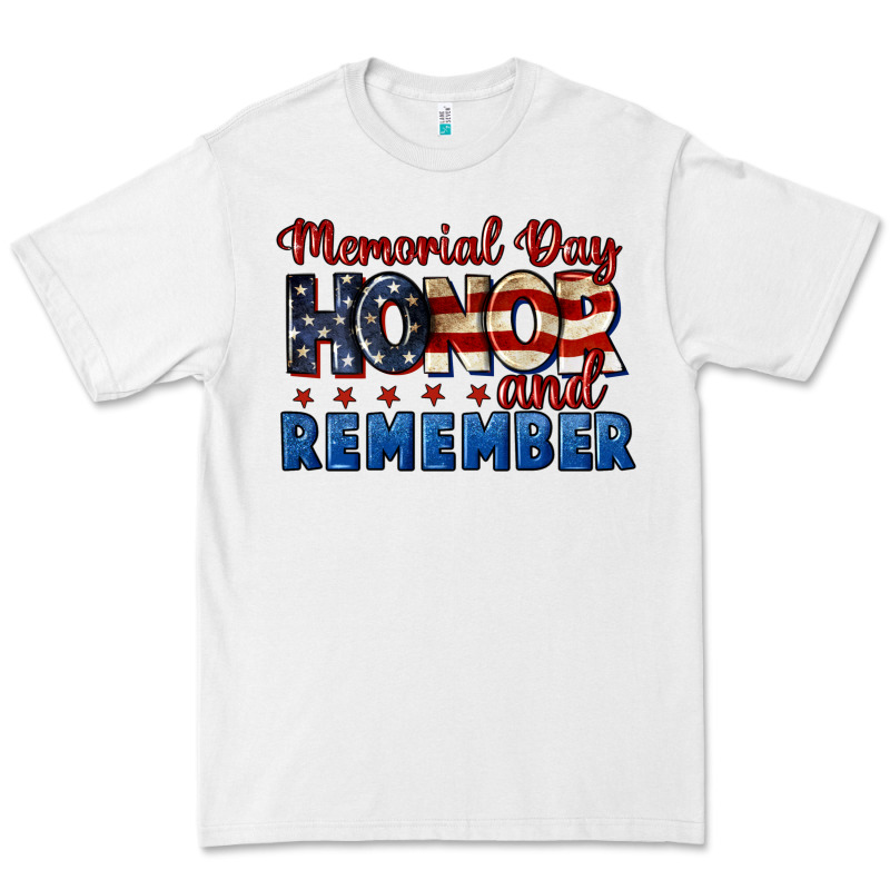 Memorial Day Honor And Remember 4th Of July Premium Tee by CowGirlArtShop | Teevron