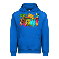 Cobalt summer mini Urban Hoodie - RanaPortraitStore