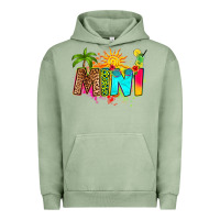 Pigment Oil Green summer mini Urban Hoodie - RanaPortraitStore