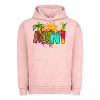 Pigment Salmon summer mini Urban Hoodie - RanaPortraitStore