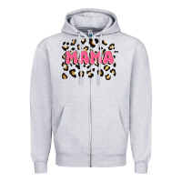 Heather Grey mama Zipper Hoodie - JahusDesignShop