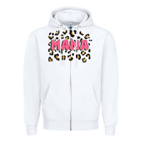 White mama Zipper Hoodie - JahusDesignShop