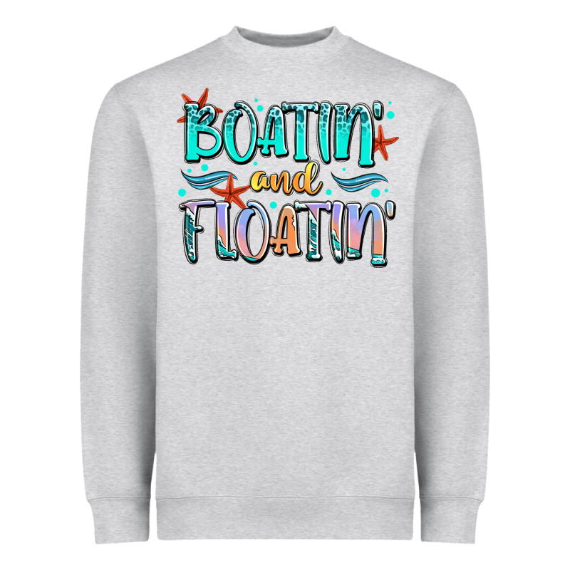 Boatin' And Floatin' Heavyweight Sweatshirt by JahusDesignShop | Teevron