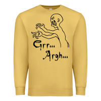 Antique Gold grr argh Premium Sweatshirt - baoMotion