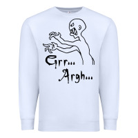 White grr argh Premium Sweatshirt - baoMotion