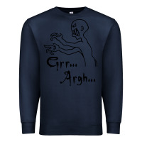 Navy grr argh Premium Sweatshirt - baoMotion
