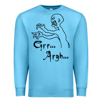 Ocean Blue grr argh Premium Sweatshirt - baoMotion
