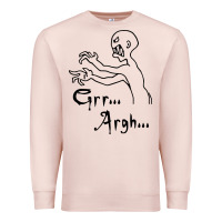 Pale Pink grr argh Premium Sweatshirt - baoMotion