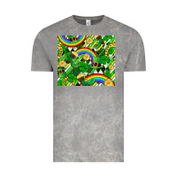 Cloud Rock St. Patrick's Day Vintage Tee - FaDigitalArtStudio
