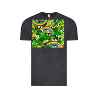 Vintage Black St. Patrick's Day Vintage Tee - FaDigitalArtStudio