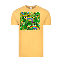 Vintage Mustard St. Patrick's Day Vintage Tee - FaDigitalArtStudio