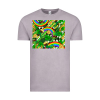 Vintage Zinc St. Patrick's Day Vintage Tee - FaDigitalArtStudio
