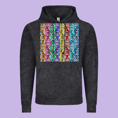 Dna Seamless Pattern Vintage Hoodie Designed By Bundleandbundleshop