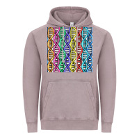 Vintage Zinc dna seamless pattern Vintage Hoodie - BundleAndBundleShop