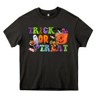 Asphalt trick or treat Heavy Core Tee - CowGirlArtShop