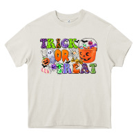 Cream trick or treat Heavy Core Tee - CowGirlArtShop