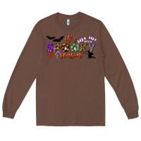 Chestnut it's spooky season Long Sleeve Tee - BundleAndBundleShop