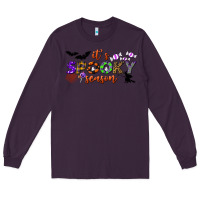 Plum it's spooky season Long Sleeve Tee - BundleAndBundleShop