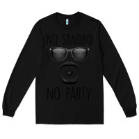 Black No Sandro No Party Long Sleeve Tee - Bettercallsaul