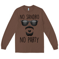 Chestnut No Sandro No Party Long Sleeve Tee - Bettercallsaul