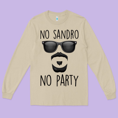 No Sandro No Party Long Sleeve Tee Designed By Bettercallsaul