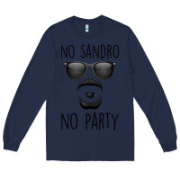 Navy No Sandro No Party Long Sleeve Tee - Bettercallsaul