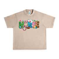 French Oak Easter Nurse Urban Heavy Tee - BundleAndBundleShop