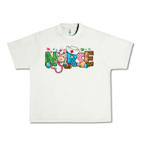 Pistachio Easter Nurse Urban Heavy Tee - BundleAndBundleShop