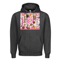 Charcoal Heather cafecito y chisme Zipper Hoodie - JahusDesignShop